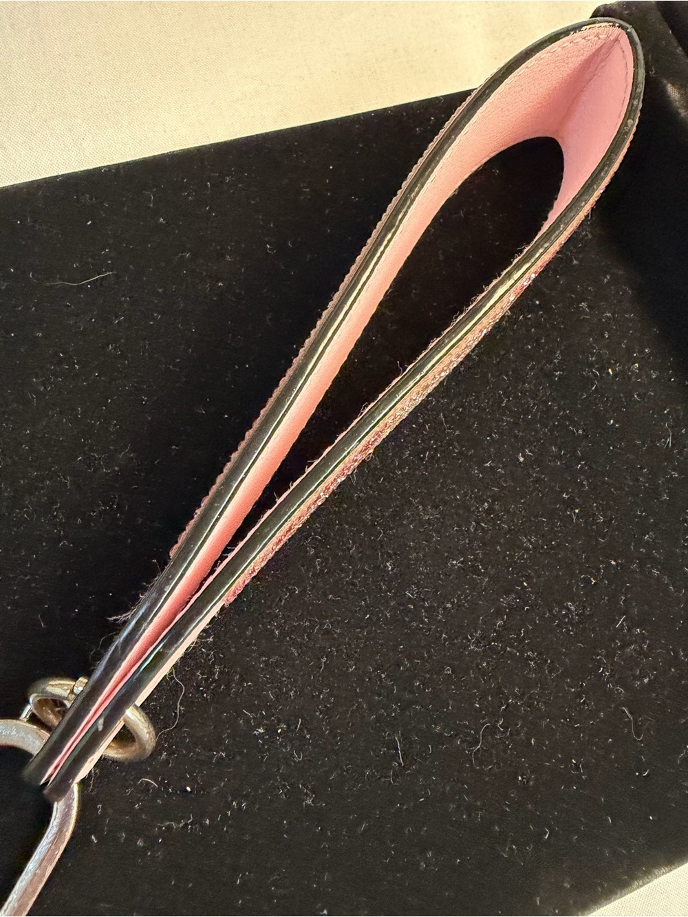 Pink Crystal-Embellished Key Strap - Picture 6 of 9